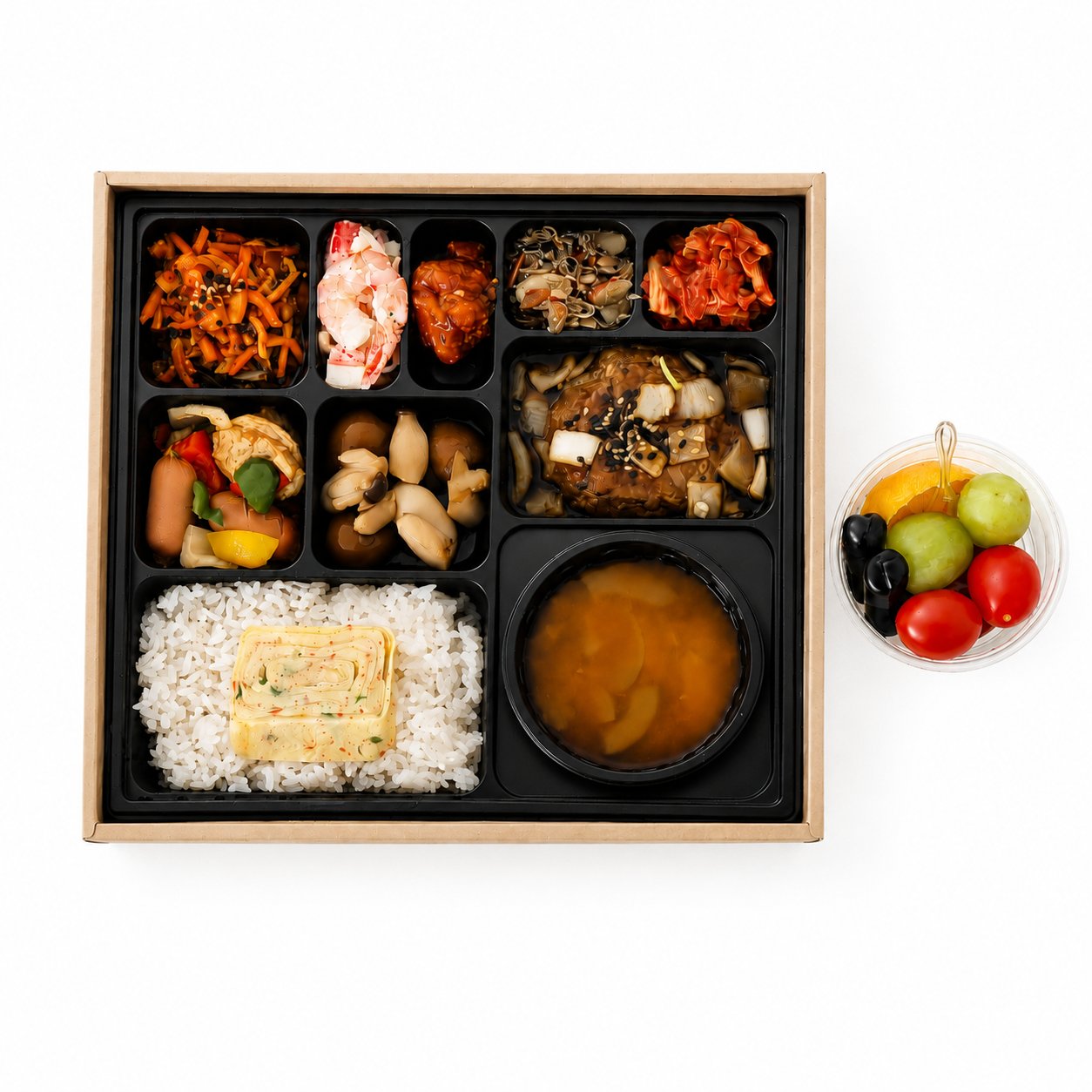 떡갈비 정찬 도시락