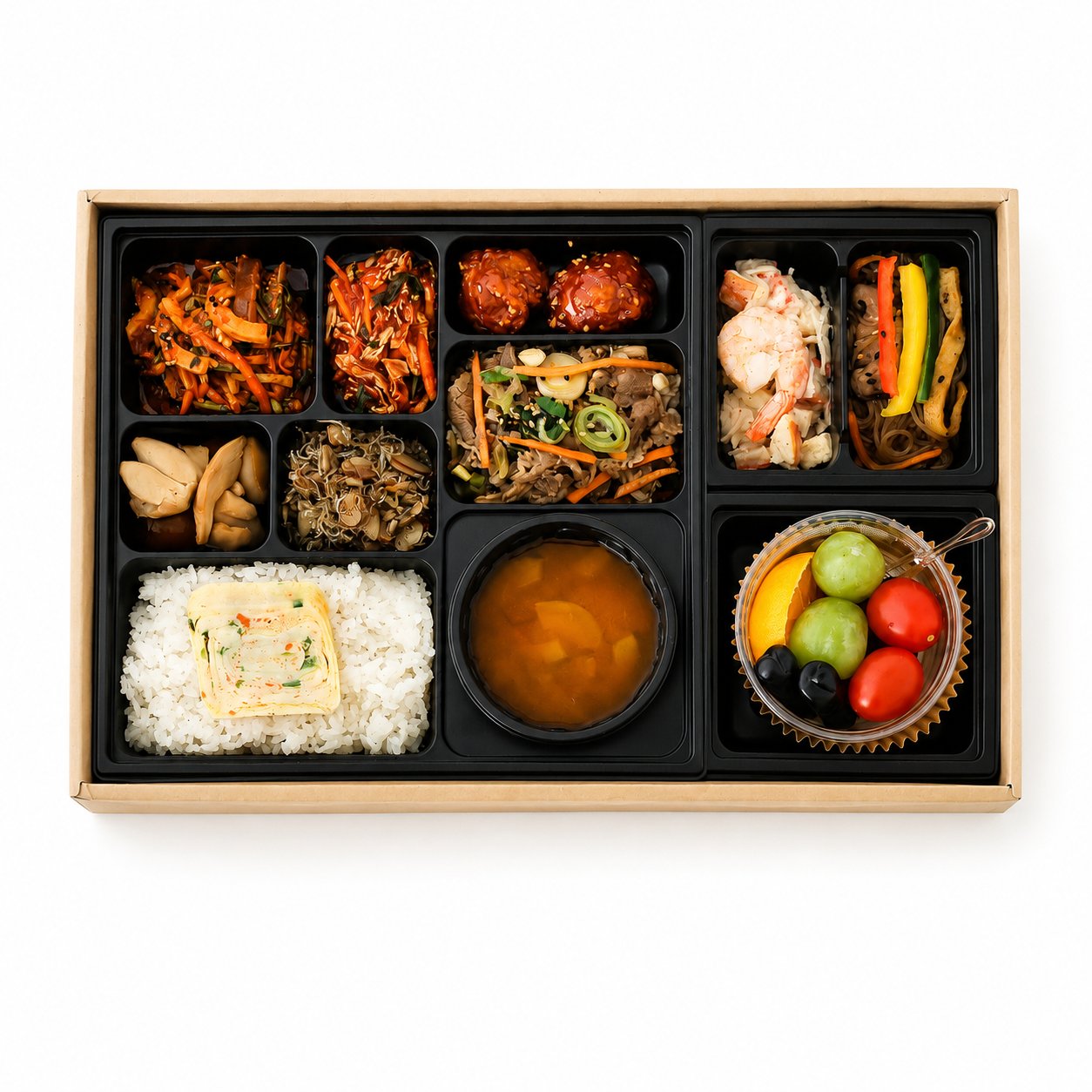 행복 정찬 도시락